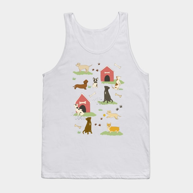 Dog Days Tank Top by latheandquill